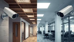 Commercial security camera installation context